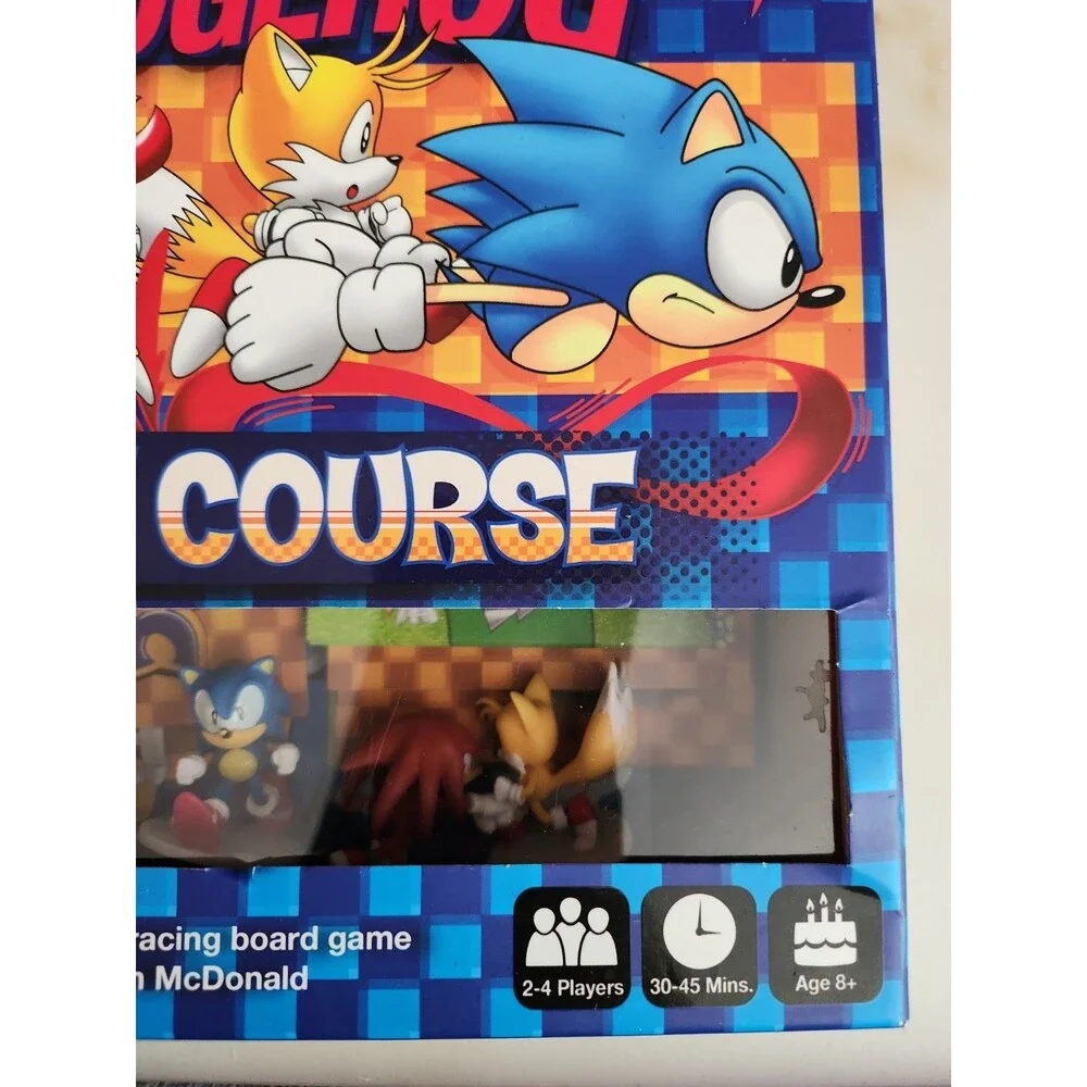 Sonic the Hedgehog Crash Course Racing Board Game Complete